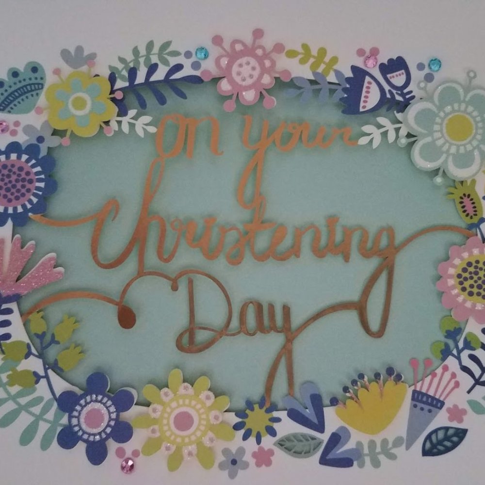 On Your Christening Day card by NIQUEA.D